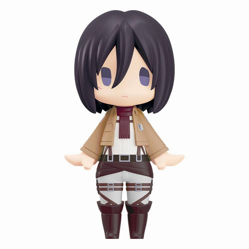Attack on Titan HELLO! GOOD SMILE Action Figure Mikasa Ackerman 10 cm