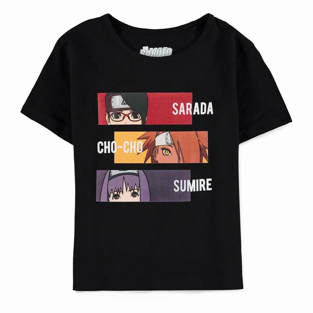 Boruto: Naruto Next Generations - Girls T-Shirt Size 122-128