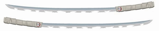Demon Slayer: Kimetsu no Yaiba Replica Inosukes Dual Sword Set