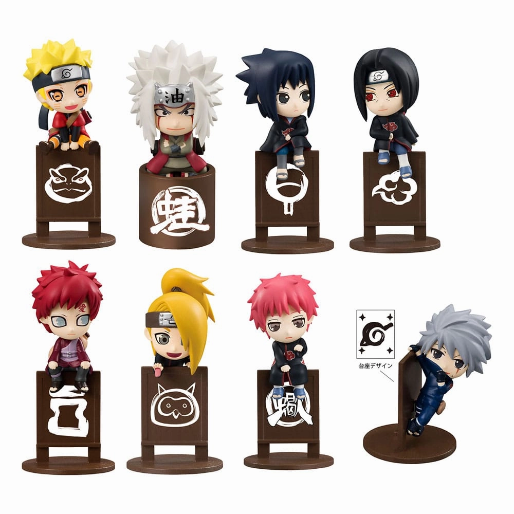 Naruto Shippuden Ochatomo Series Trading Figure 5 cm Lets have tea for now! Assortment (8)