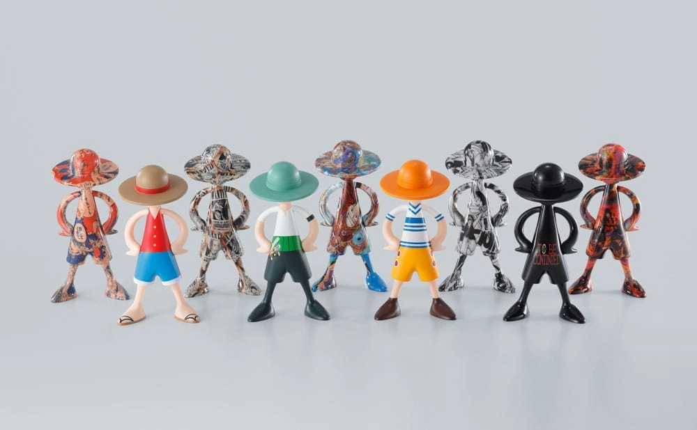 One Piece Luffys Mini Figures Archive of Adventure 9 cm Assortment (10)