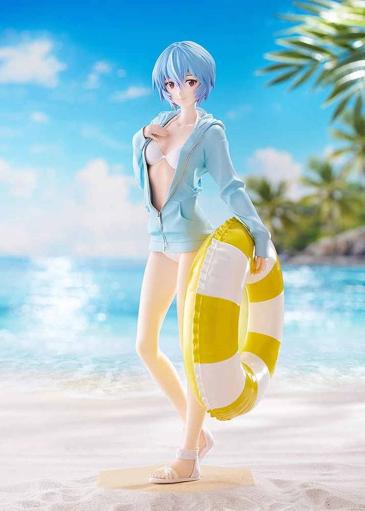 Rei Ayanami (Rebuild of Evangelion) Pop Up Parade L, Beach Queens